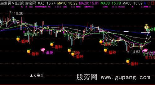 通达信股市大资金主图指标公式