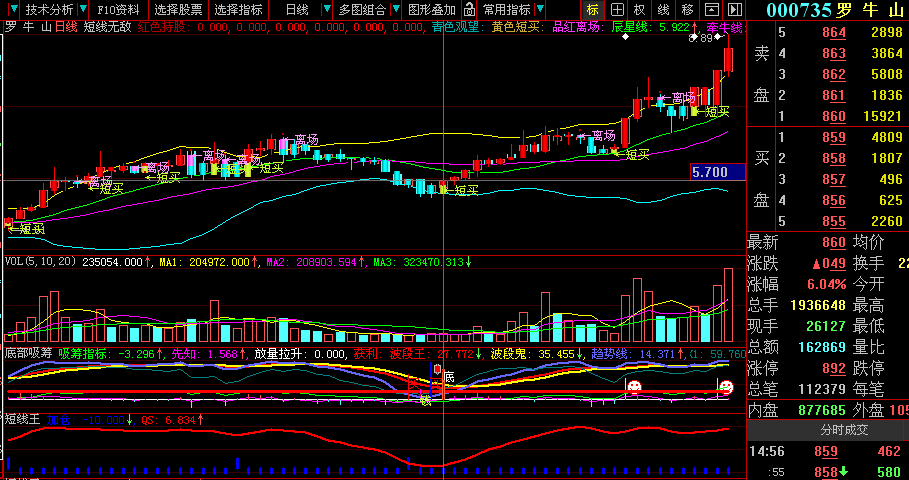 一主两副指标(大智慧)