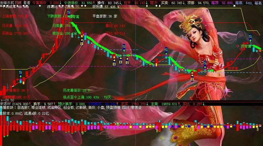 成交量换手率(大智慧)