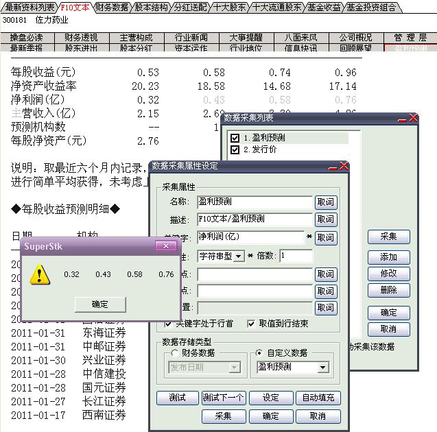 指标公式调用大智慧F10资料方法