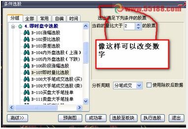  三日平均成交量是100日平均成交量的(二.三倍) 指标