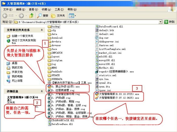 大智慧精简N-3版(7系、6系)——经典
、简洁、快速
！
