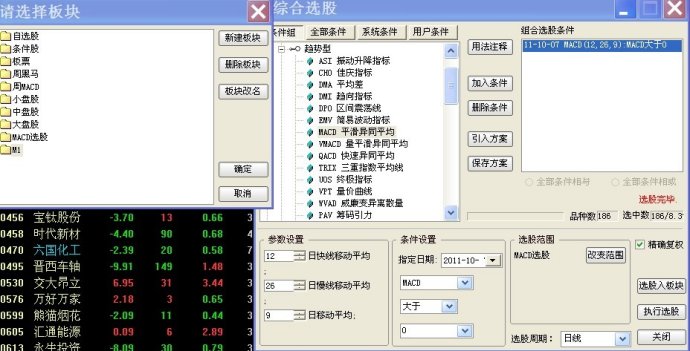 通达信快速选股方法