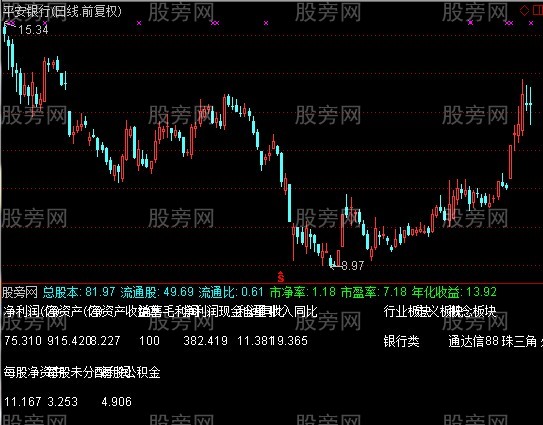 通达信个股基本面汇总指标公式