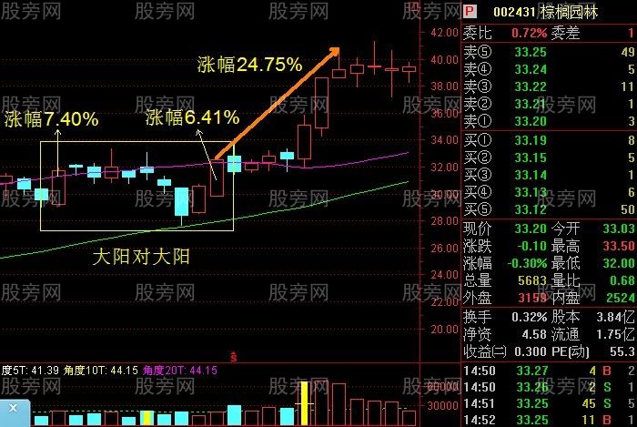 必涨组合之K线双响炮