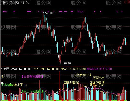 通达信成交量个股评价指标公式