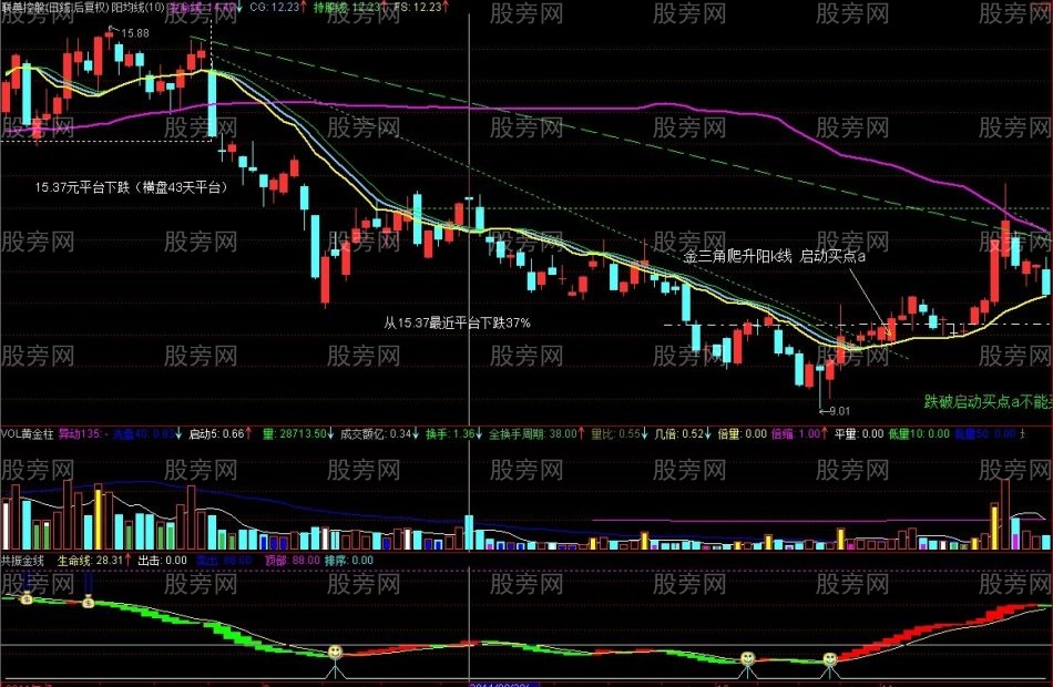 利用精准线看清主力的活动