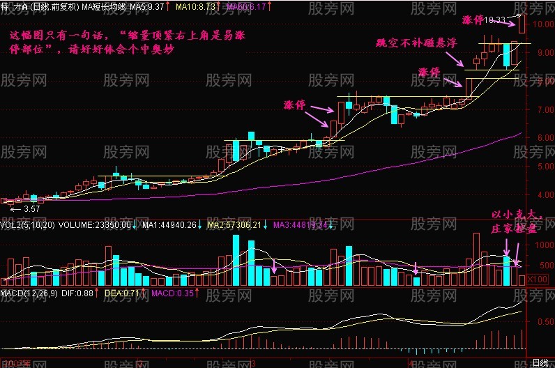 抓牛股就要抓易涨停部位