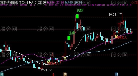 通达信股市星光芒+老鼠仓监控主图指标公式