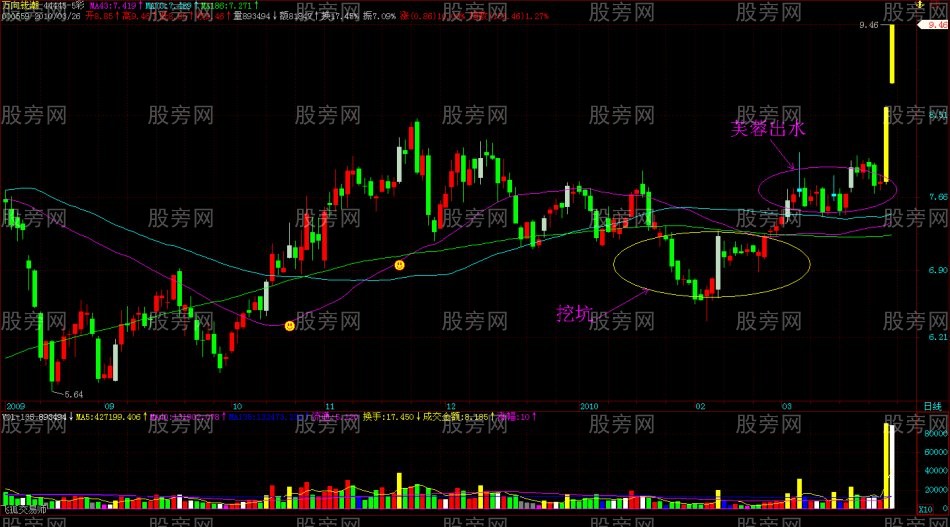 成交量的量柱形态决案例