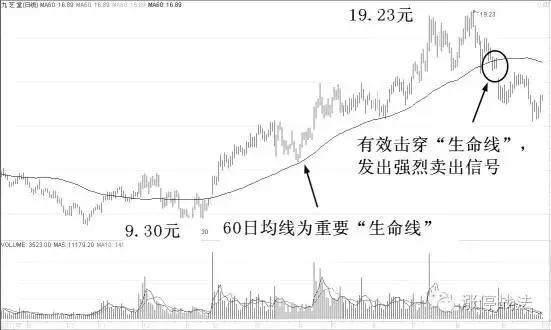 击穿生命线要果断卖出