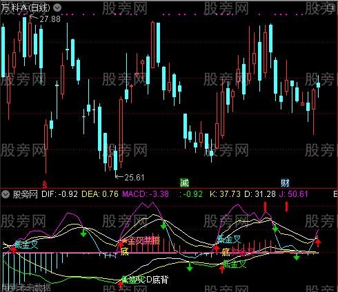 通达信提示背离指标公式