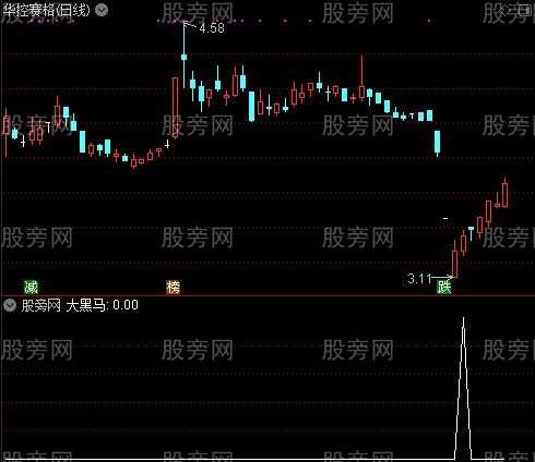 老鼠仓大黑马之大黑马选股指标公式