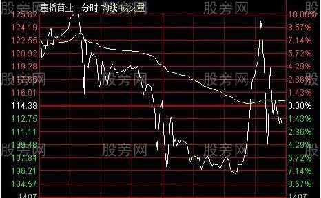 强庄股出货经典分时图