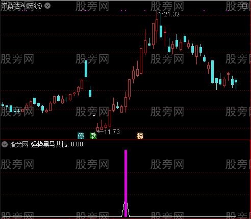 通达信强势黑马共振指标公式