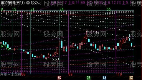 通达信江恩斐波主图指标公式