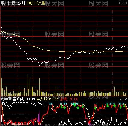 通达信散户线分时指标公式