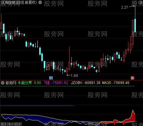 通达信精准OBV指标公式