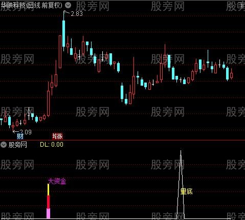 通达信量底大资金指标公式