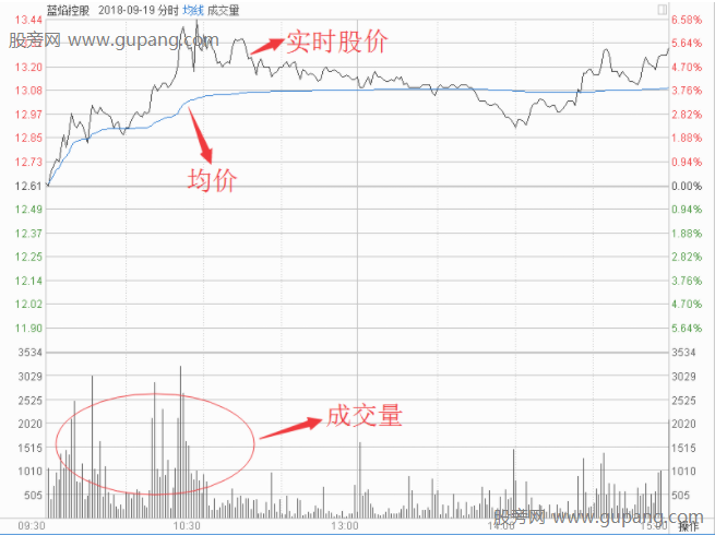 顶部区域的操作方法,分时图日内买卖技巧