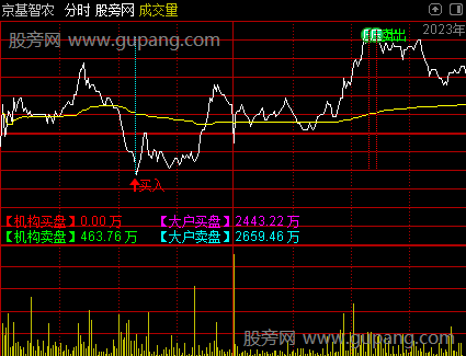 通达信盘口资金分时指标公式