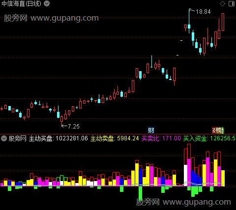 通达信资金进出统计指标公式