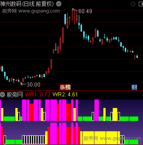 通达信双周期威廉指标公式